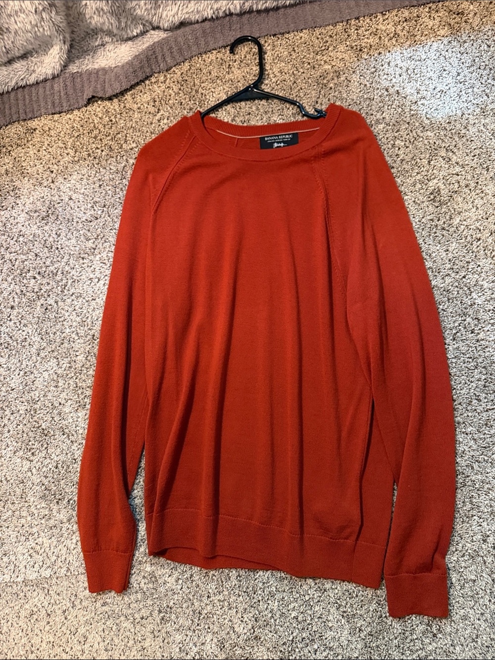 Banana Republic Men’s Crewneck Sweater - Burnt Orange